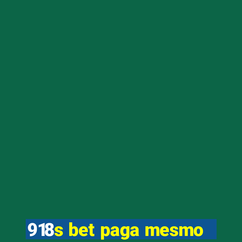 918s bet paga mesmo